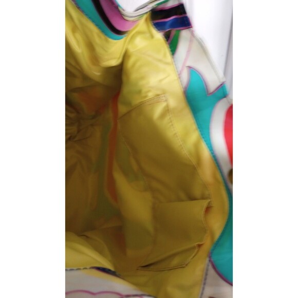 Etro Tote Bag Paisley Multicolor PVC 175444904 Beach Coastal - Picture 6 of 10